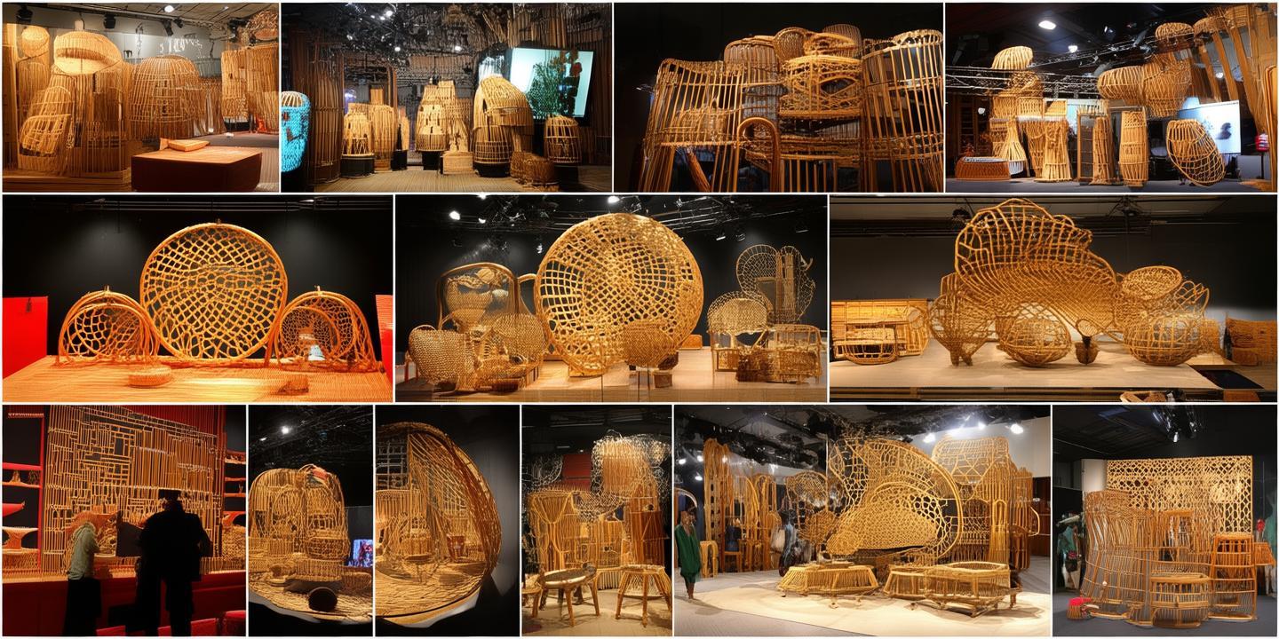 洋港镇传统竹编工艺惊艳亮相,走出国门参展展现中国匠心