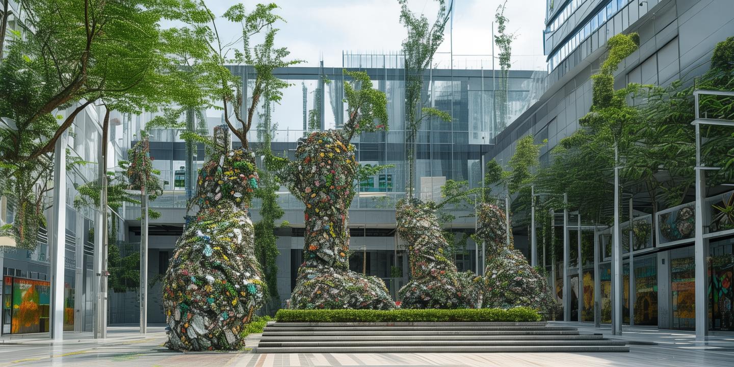 全国首座“无废城市”博物馆落户黄石,工业固废变身艺术展品,开启环保新篇章